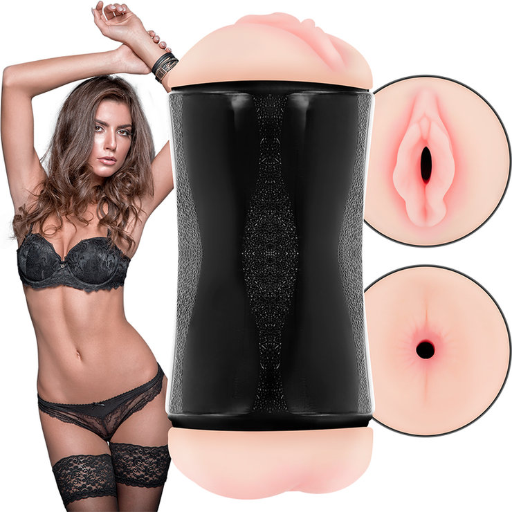 JAMYJOB RANDY MASTURBADOR DOBLE ENTRADA - VAGINA Y ANO - Pelvia