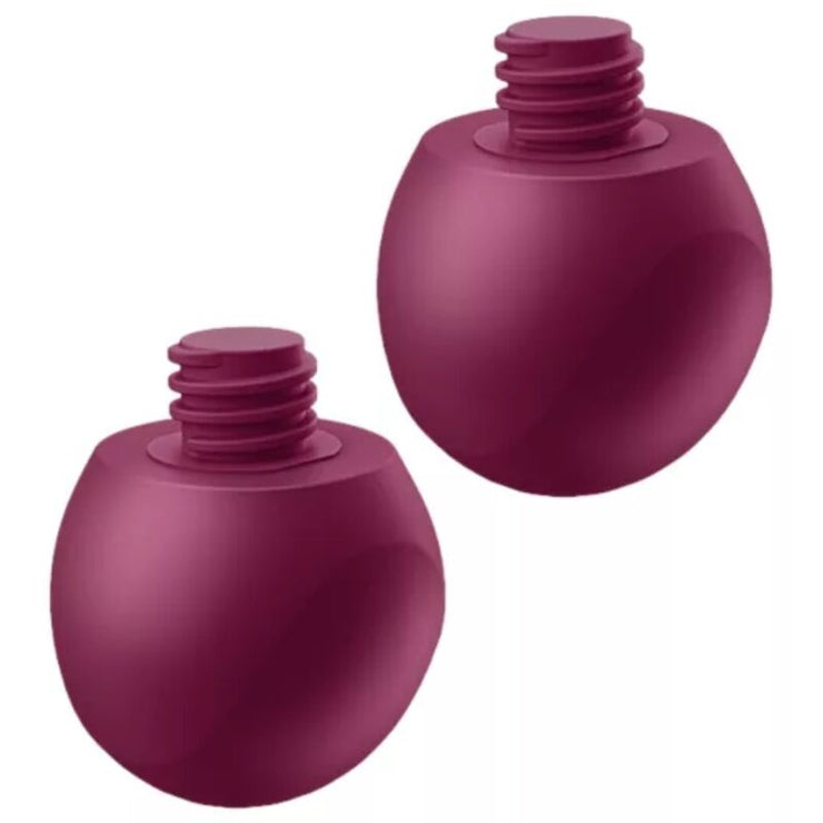 SATISFYER - LOVE BIRDS VARY BOLAS VIBRADORES APP GRATUITA ROJO VINO - Pelvia