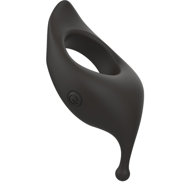 B SWISH - BCHARMED RHYTHM INFINITE DELUXE ANILLO PARA PENE 15 VIBRACIONES NEGRO - Pelvia