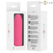 INTENSE - SYMONE BALA VIBRADORA RECARGABLE POR USB 8 VIBRACIONES ROSA 10 X 2.2 CM - Pelvia