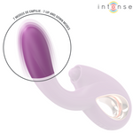 INTENSE - LALI VIBRADOR PUNTO G MULTIFUNCIÓN ESTIMULACIÓN & EMOUJE & VIBRACIÓN MORADO