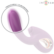 INTENSE - LALI VIBRADOR PUNTO G MULTIFUNCIÓN ESTIMULACIÓN & EMOUJE & VIBRACIÓN MORADO - Pelvia