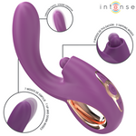 INTENSE - LALI VIBRADOR PUNTO G MULTIFUNCIÓN ESTIMULACIÓN & EMOUJE & VIBRACIÓN MORADO