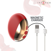 INTENSE - MARIAH VIBRADOR & ESTIMULADOR EN FORMA DE U VIBRACIONES ROJO - Pelvia