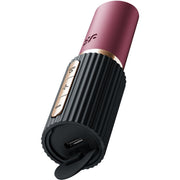 SATISFYER - PRO 2 KISS ESTIMULADOR CLÍTORIS POR ONDAS GRANATE / NEGRO - Pelvia