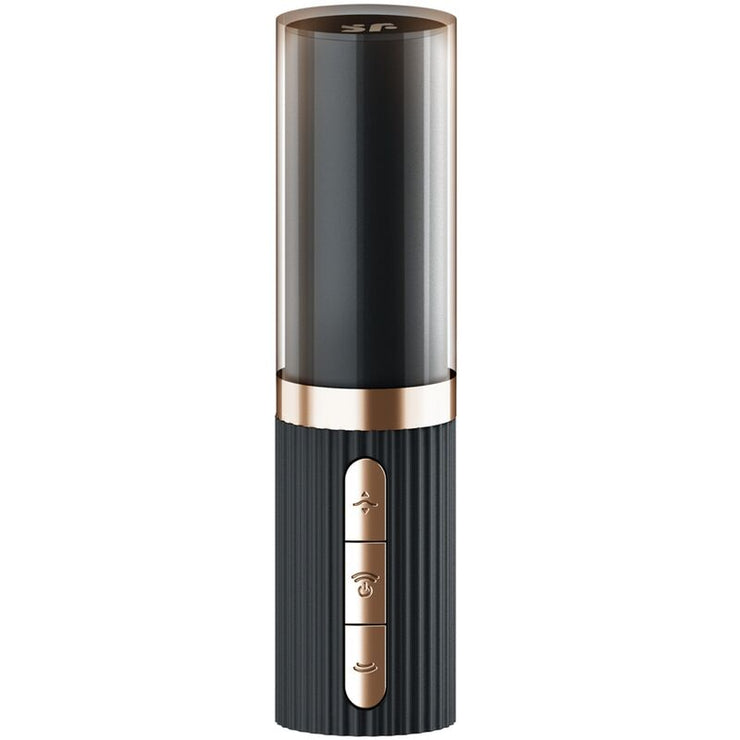 SATISFYER - PRO 2 KISS ESTIMULADOR CLÍTORIS POR ONDAS GRANATE / NEGRO - Pelvia