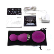 Lelo Hula Insignia: Bolas Vibradoras con Mando a Distancia Rosa Oscuro para Placer Inigualable - Pelvia