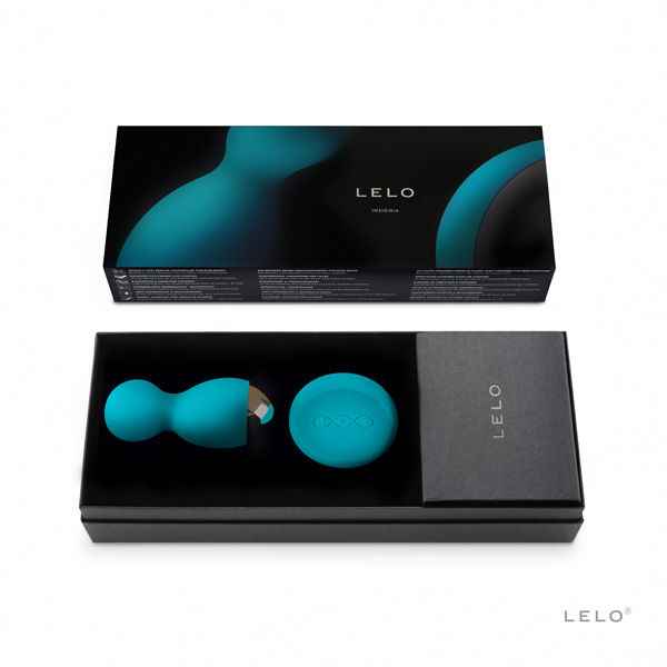 Lelo Hula Insignia Bolas Vibradoras Azul con Control Remoto - Experimenta la Plenitud de las Bolas Vibradoras Lelo Hula - Pelvia