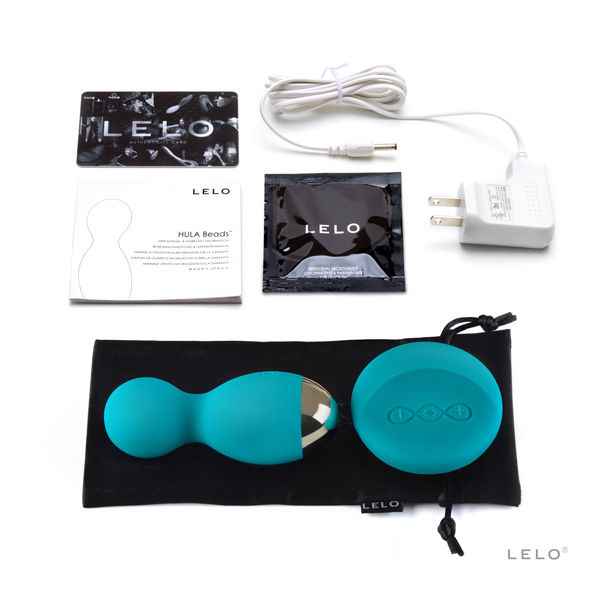 Lelo Hula Insignia Bolas Vibradoras Azul con Control Remoto - Experimenta la Plenitud de las Bolas Vibradoras Lelo Hula - Pelvia