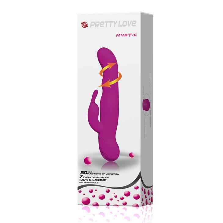 Highgrade Pretty Love Vibrador con rotación Mystic - Pelvia