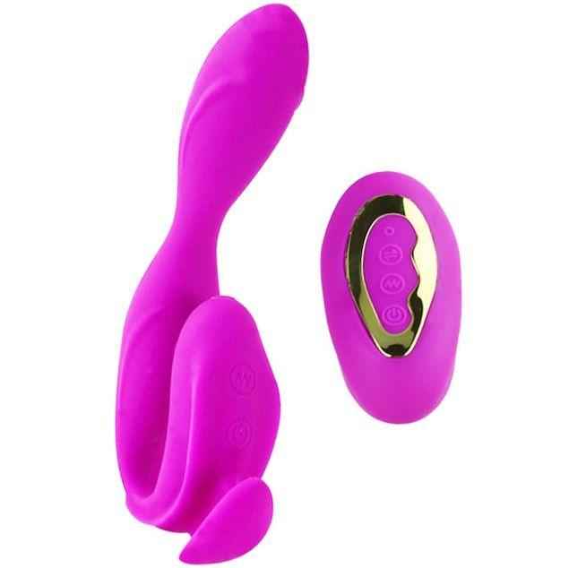 Highgrade Pretty Love Vibrador Masajeador mando a distancia Colbert para placer intenso - Pelvia