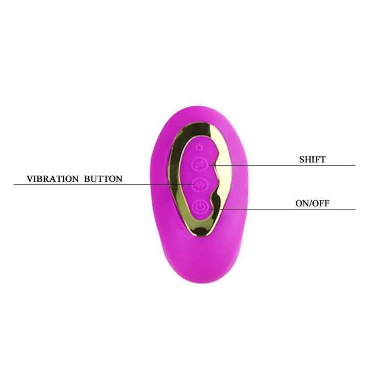 Highgrade Pretty Love Vibrador Masajeador mando a distancia Colbert para placer intenso - Pelvia