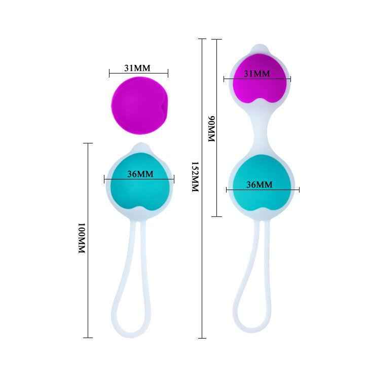 Pretty Love Flirtation kegel - Set de Bolas Kegel - Pelvia