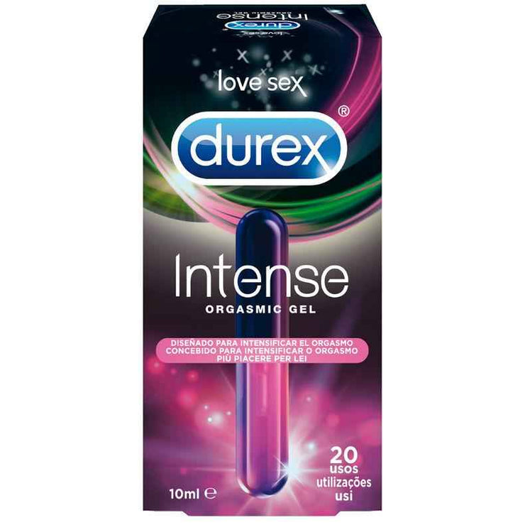 Durex Gel Lubricante Intense Orgasmic 10ml - Pelvia