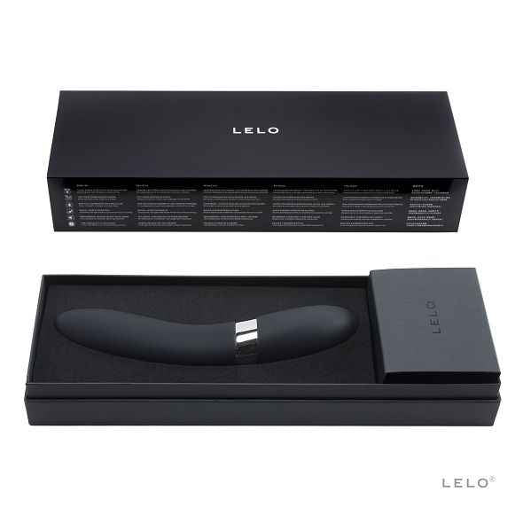 Vibrador Lelo Elise 2 Potente de Diseño Color Negro - Pelvia