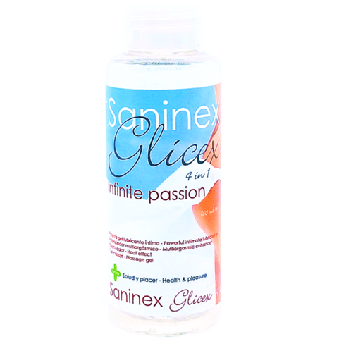 Saninex Extra Lubricante Glicex 4 en 1 Infinite Passion 100 ml - Pelvia