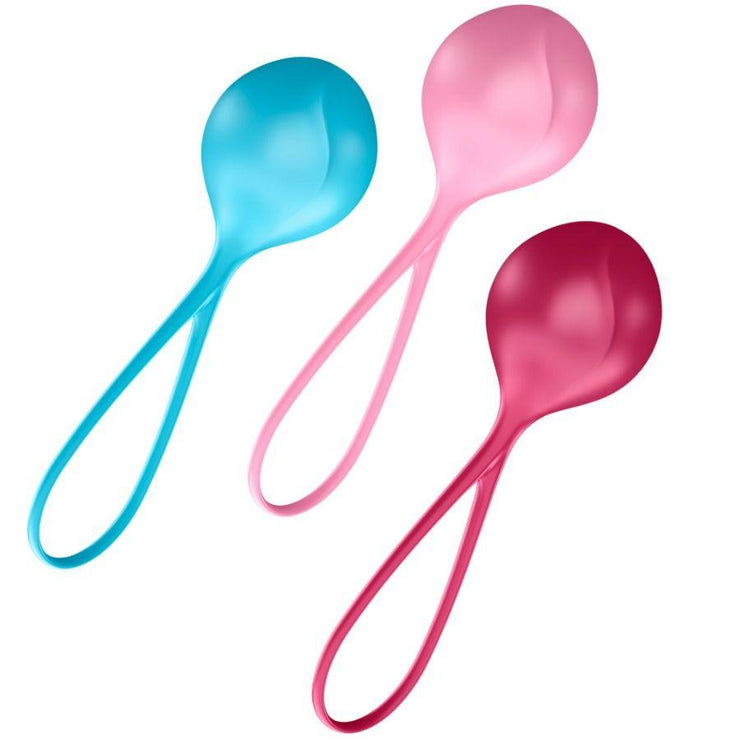 Satisfyer Loveballs Training Set 3 Bolas Kegel - Pelvia