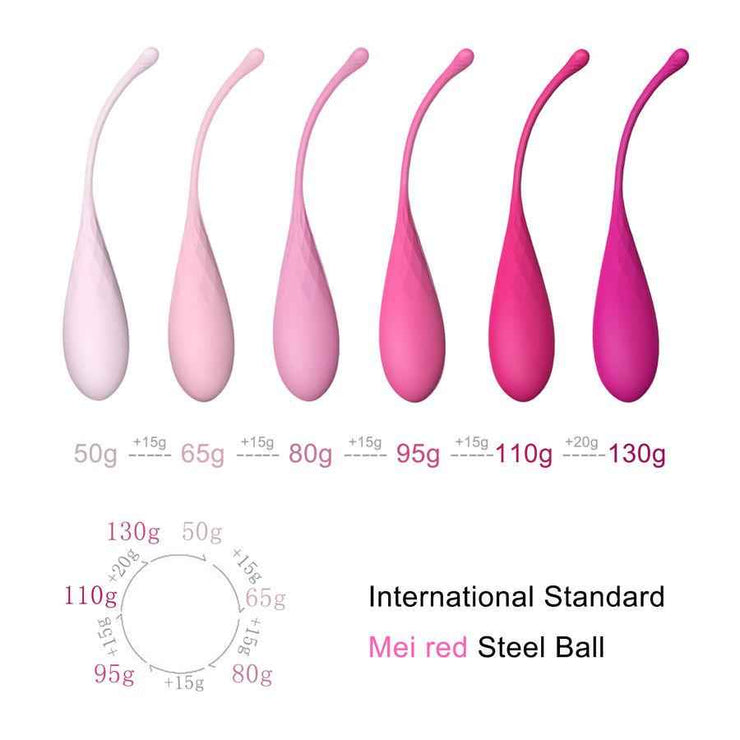 Leslie Kegel fit Set de Pesas Vaginales - Pelvia