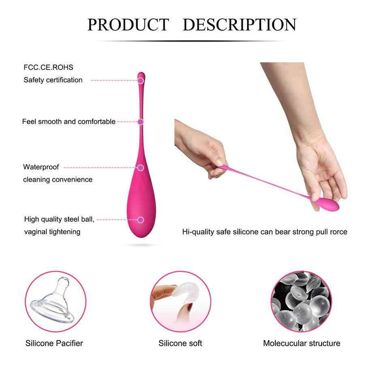 Leslie Kegel fit Set de Pesas Vaginales - Pelvia