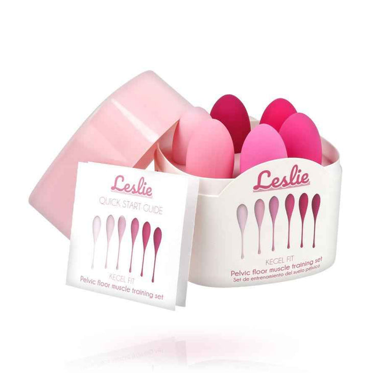Leslie Kegel fit Set de Pesas Vaginales - Pelvia