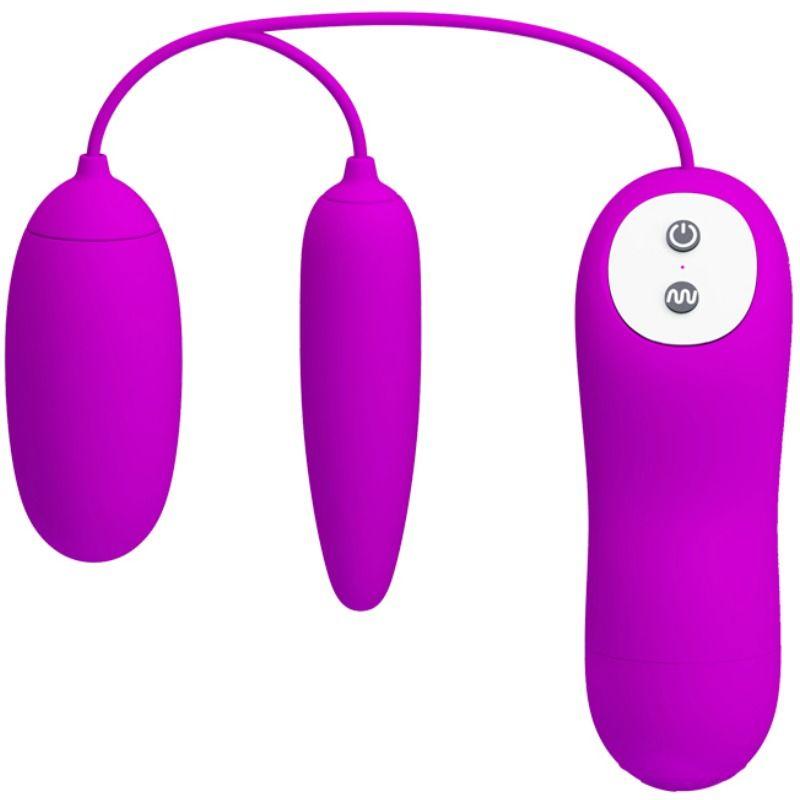 PRETTY LOVE IRMA HUEVO VIBRADOR DOBLE - Pelvia