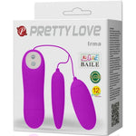 PRETTY LOVE IRMA HUEVO VIBRADOR DOBLE - Pelvia