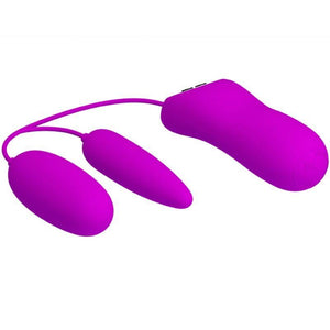 PRETTY LOVE IRMA HUEVO VIBRADOR DOBLE - Pelvia