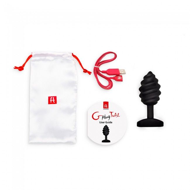 Gplug Twist plug anal con vibración - Pelvia