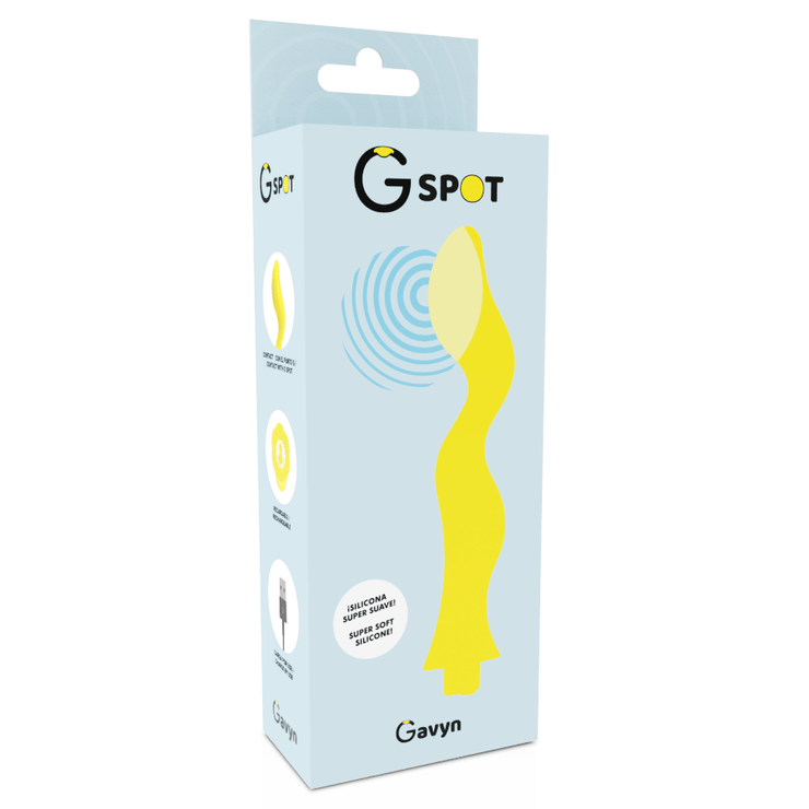 G-Spot Gavyn Vibrador Punto G Amarillo - Pelvia