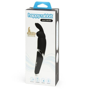 HAPPY RABBIT WAND VIBRATOR NEGRO - Pelvia