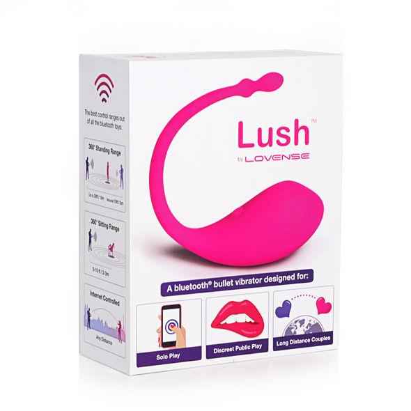 Lovense Lush 2 Vibrador con mando para parejas - Pelvia