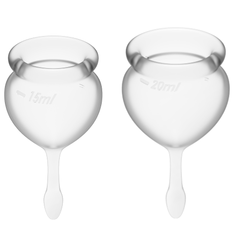 Satisfyer  Feel Good Kit copa Menstrual 15+20 ml - Pelvia