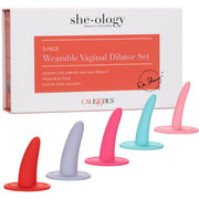 Calex Kit 5pc Dilatadores vaginales multicolor - Pelvia