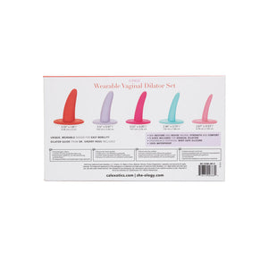 Calex Kit 5pc Dilatadores vaginales multicolor - Pelvia