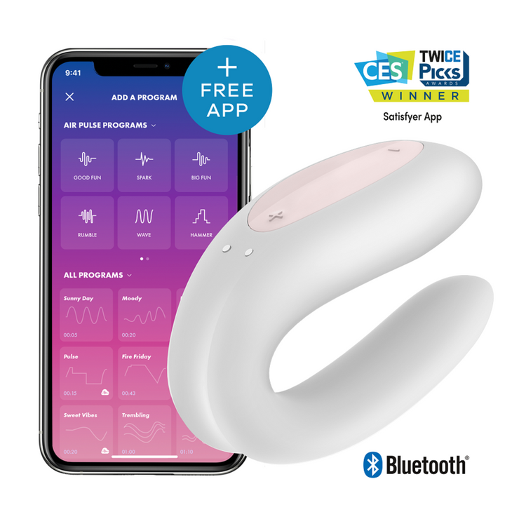 Satisfyer Double Joy con App Móvil - Pelvia