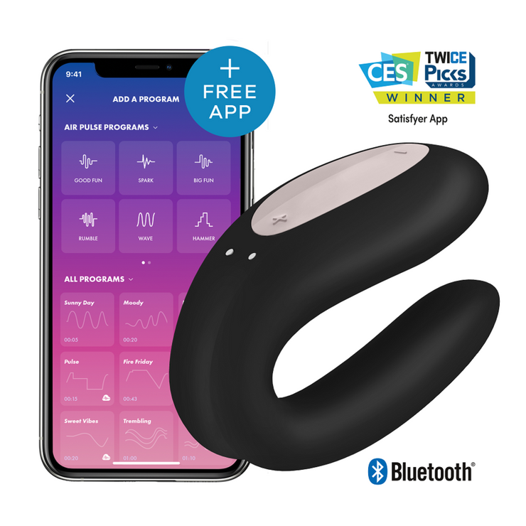 Satisfyer Double Joy con App Móvil - Pelvia