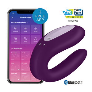 Satisfyer Double Joy con App Móvil - Pelvia