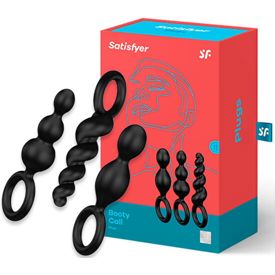 Satisfyer Plugs Anales set de 3 - Pelvia