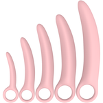 Intimichic Set 5 piezas dilatador vaginal silicona médica - Pelvia